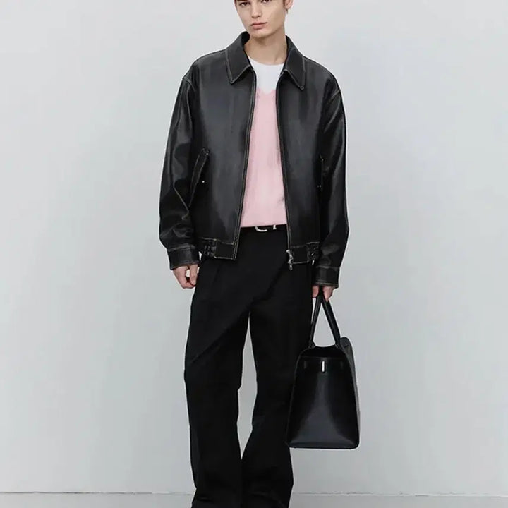 [BUNJANG] Dunst Wide Chino Slacks / 던스트 와이드 치노 슬랙스