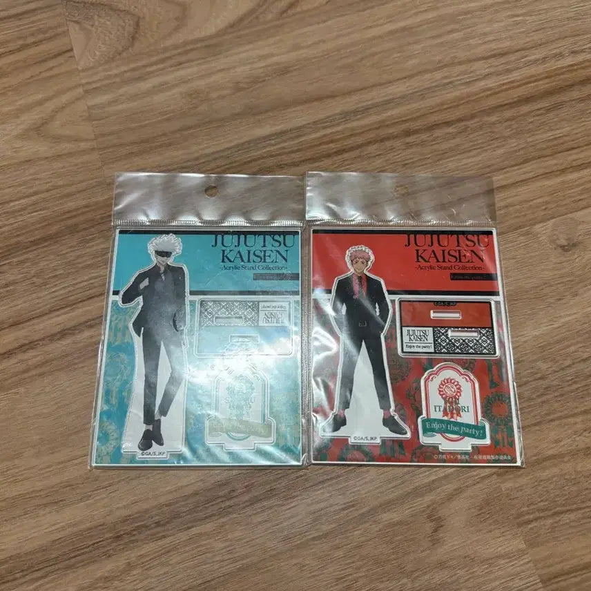 [BUNJANG] Jujutsu Kaisen Party Acrylic Stand Set / 주술회전 파티 아크릴 고죠 사토루 이타도리 유지 일괄