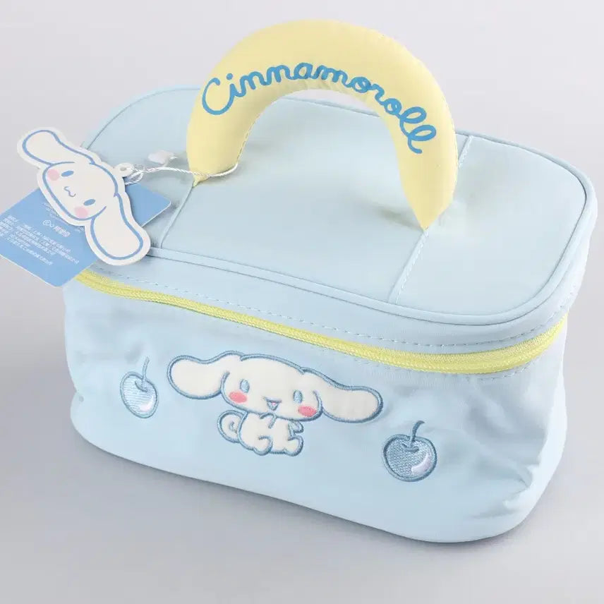 [BUNJANG] Sanrio Cinnamoroll Travel Makeup Pouch / 산리오 시나모롤 여행용 피크닉 메이크업 파우치 새상품