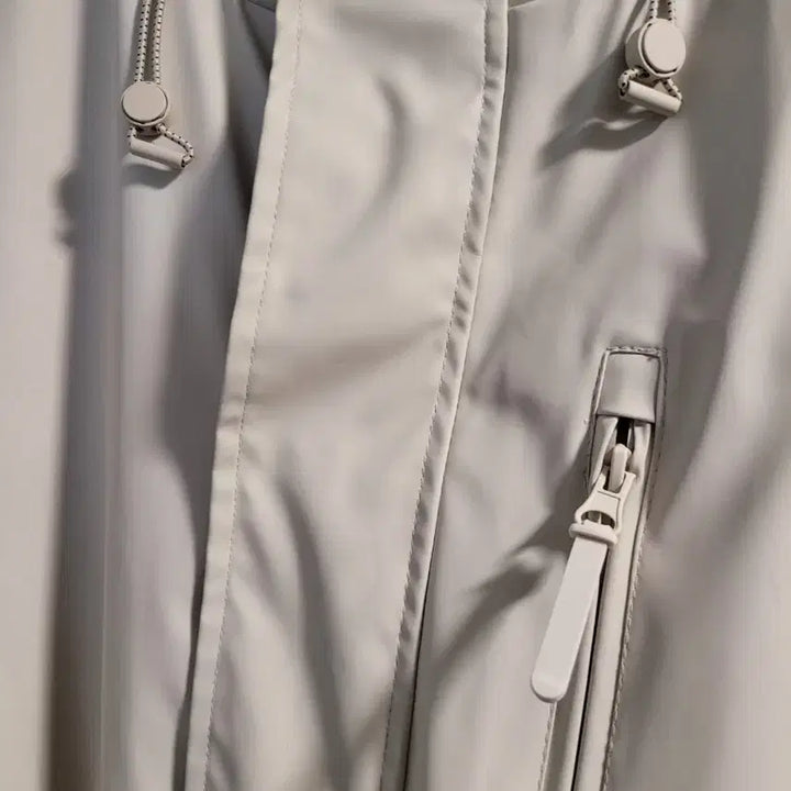 [BUNJANG] ZARA Rubberized Fleece Parka / XL 비 오는 날 찬 바람 부는 날에는 자라 러버 코팅 믹스 클리스 파카