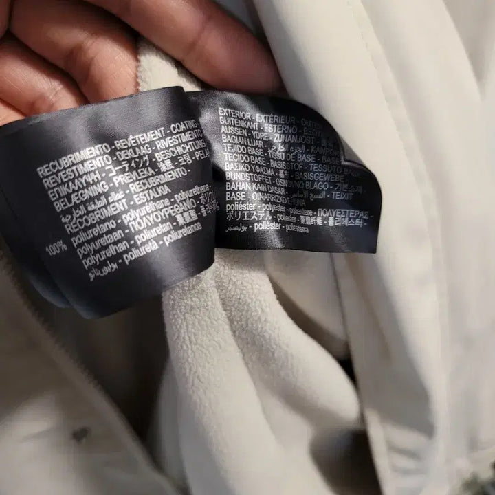 [BUNJANG] ZARA Rubberized Fleece Parka / XL 비 오는 날 찬 바람 부는 날에는 자라 러버 코팅 믹스 클리스 파카
