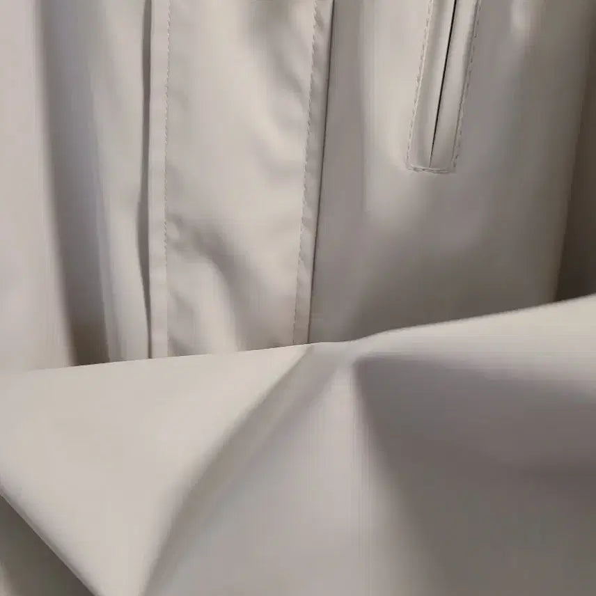 [BUNJANG] ZARA Rubberized Fleece Parka / XL 비 오는 날 찬 바람 부는 날에는 자라 러버 코팅 믹스 클리스 파카