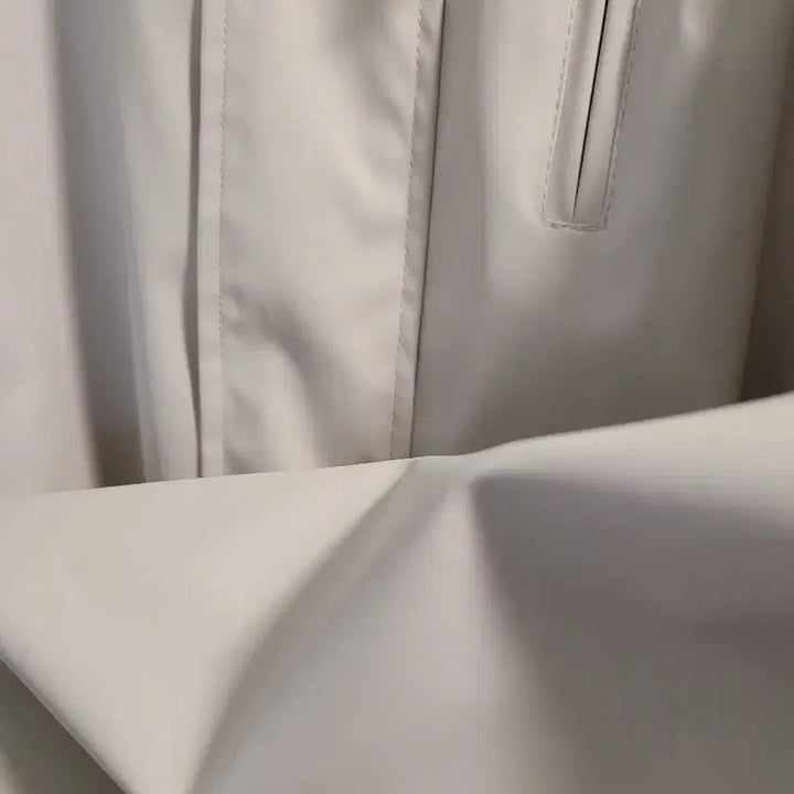 [BUNJANG] ZARA Rubberized Fleece Parka / XL 비 오는 날 찬 바람 부는 날에는 자라 러버 코팅 믹스 클리스 파카
