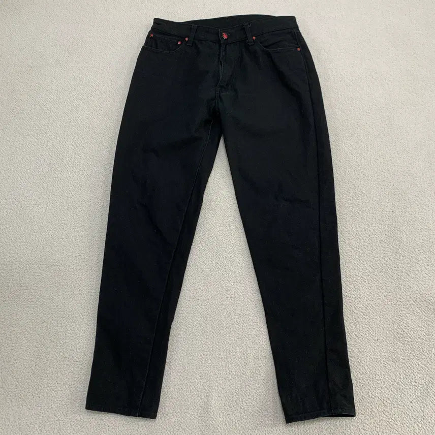 [BUNJANG] CROPPED HEADS Oriental Black Jeans / [33]CROPPED HEADS 오리엔탈 블랙진 (A4-11-225)