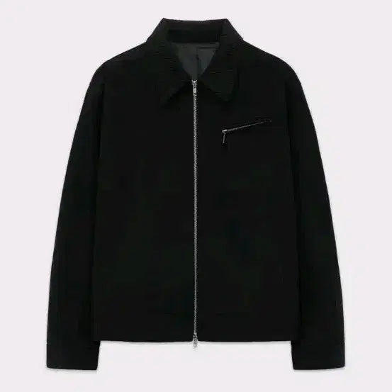 [BUNJANG] Drawfit Contrast Work Trucker Jacket - Black / 드로우핏 콘트라스트 워크 트러커 자켓 black