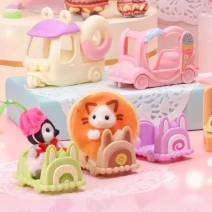 [BUNJANG] Sylvanian Families Happy Sweets Kuji Donut Car / 실바니안 해피스위츠 쿠지 도넛차 E상