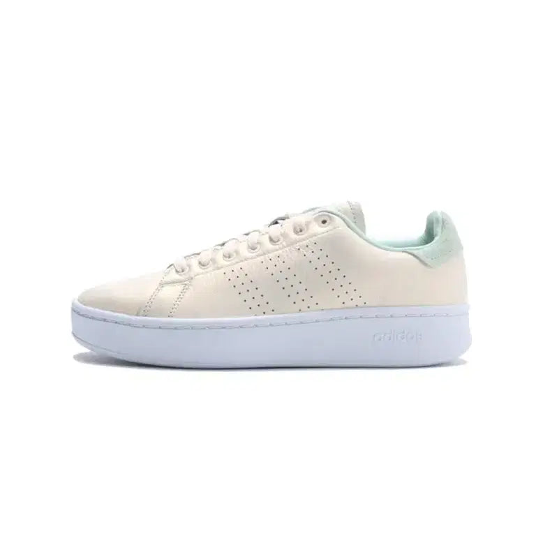 [BUNJANG] Adidas Advantage Vanilla Ivory Sneakers / 새상품 아디다스 어드밴티지 바닐라 아이보리 운동화 220 225가능