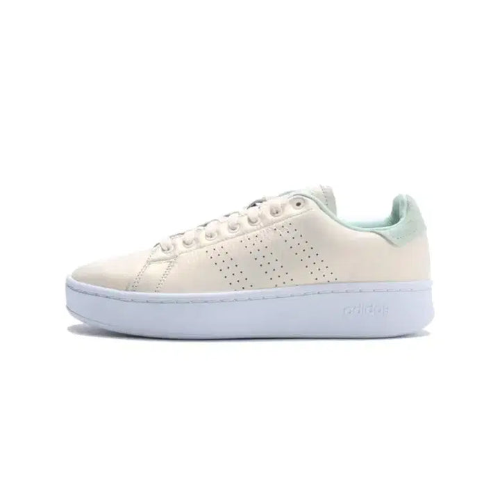 [BUNJANG] Adidas Advantage Vanilla Ivory Sneakers / 새상품 아디다스 어드밴티지 바닐라 아이보리 운동화 220 225가능
