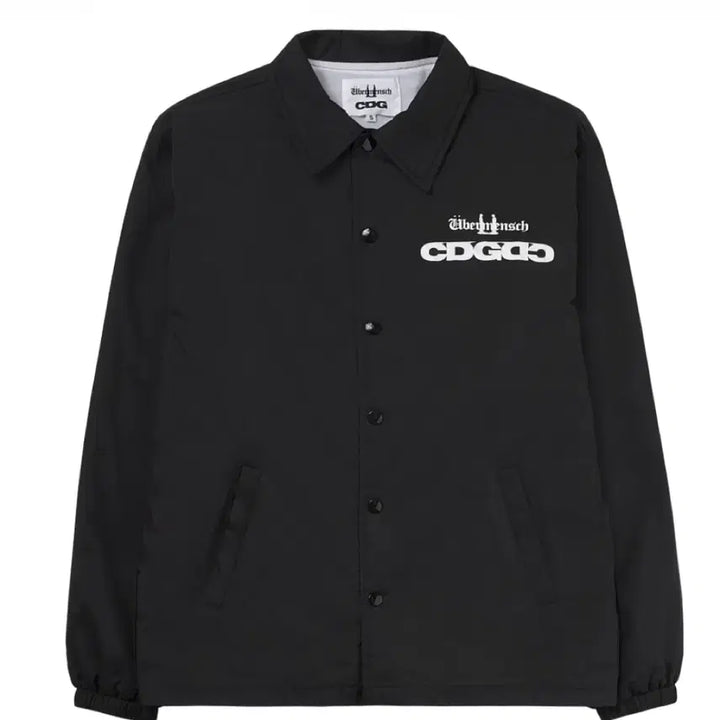[SOLD OUT] CDG x 지드래곤 위버멘쉬 CDGDC 클래식 코치 자켓 나일론 블랙