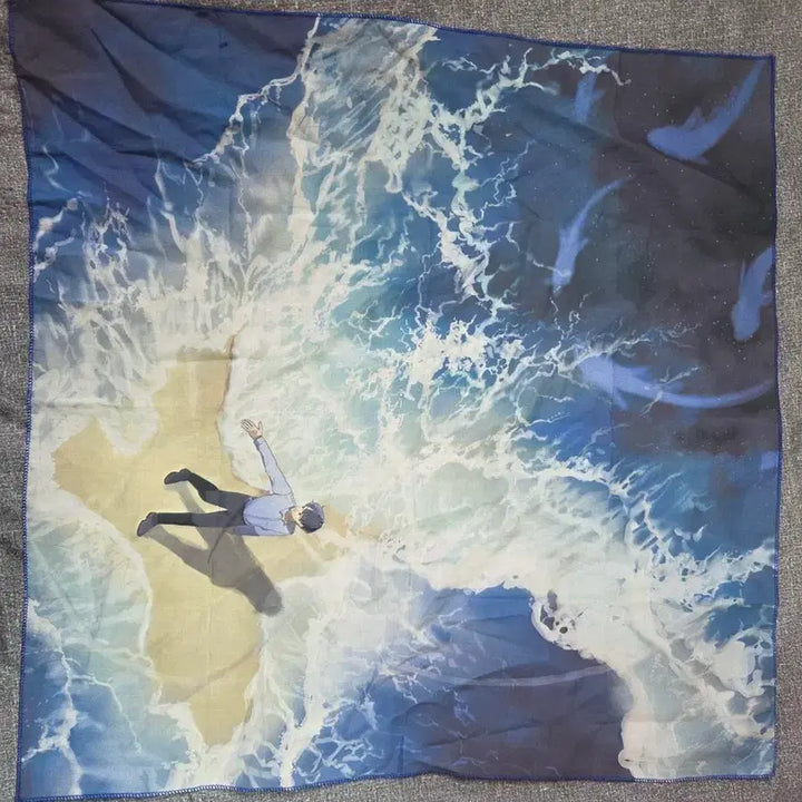 [BUNJANG] Liper Artist Illustration Handkerchief / 리페 작가님 일러스트 패브릭 포스터