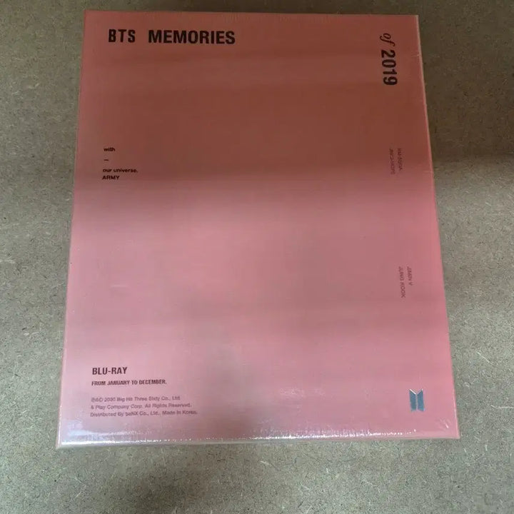 [BUNJANG] BTS Memories of 2019 Blu-ray (Unsealed) / (미개봉B급)BTS memories of 2019