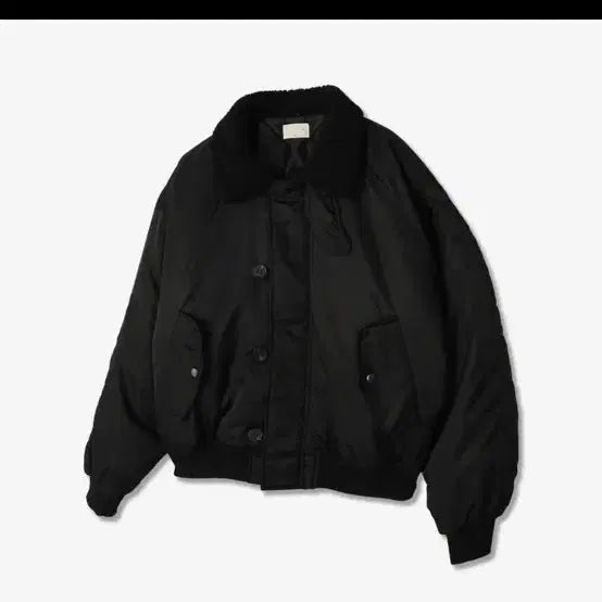[BUNJANG] ANDAGAIN Airfield Bomber Jacket Black / 앤드어게인 에어필드 봄버 자켓 블랙