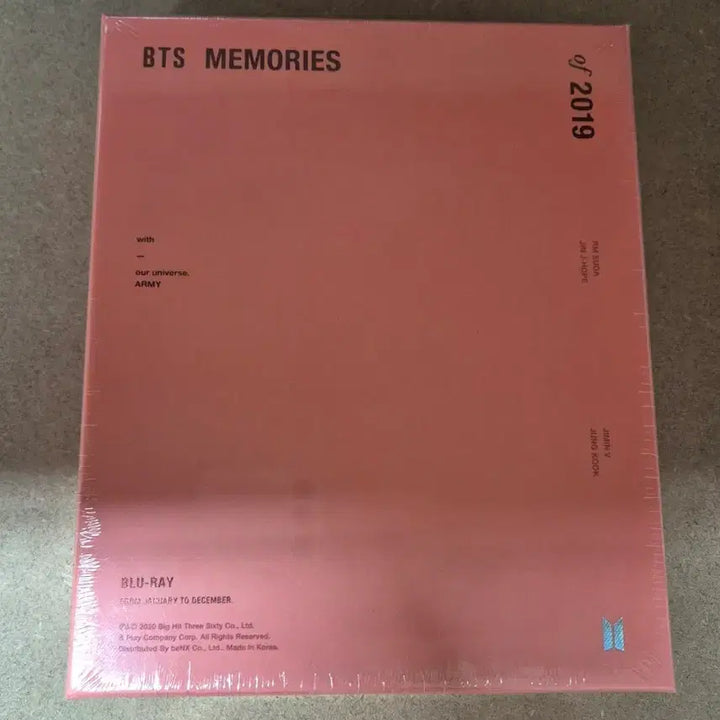 [BUNJANG] BTS Memories 2019 Blu-ray DVD (Sealed) / (미개봉)BTS 방탄소년단 메모리즈 2019 블루레이 DVD