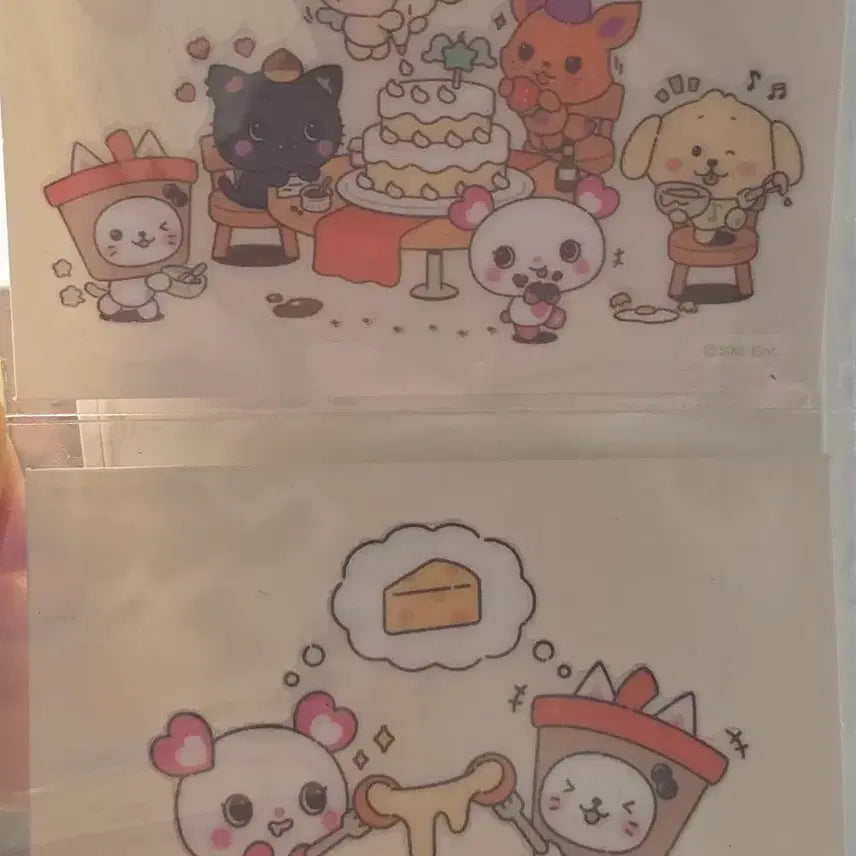 [BUNJANG] WISH Bakery Pop-up Group Stickers Bundle Set / [일괄] 위시 베이커리팝업 대왕 띠부실 단체