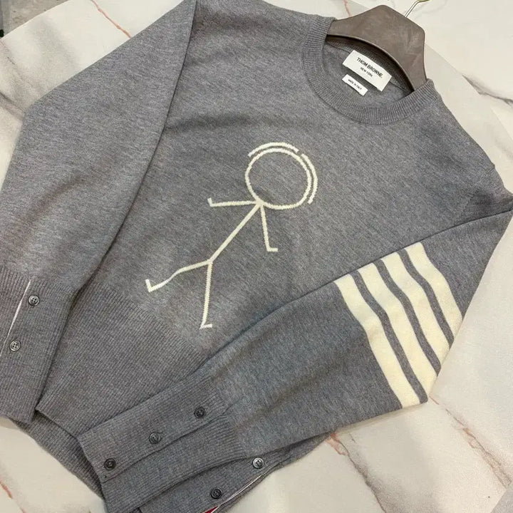 [BUNJANG] Thom Browne "Jollaman" Knit Sweater Size 3 / 톰브라운 졸라맨니트 3사이즈