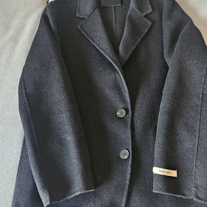 [BUNJANG] PEPLUM.J Handmade Black Jacket / PEPLUM.J 핸드메이드 블랙 자켓