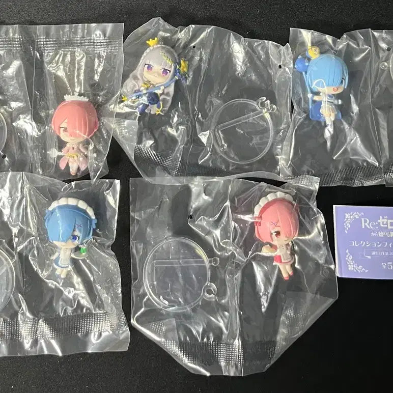[BUNJANG] Bushiroad Re:ZERO Figure Set / Re 제로부터 리제로 부시로드 세트