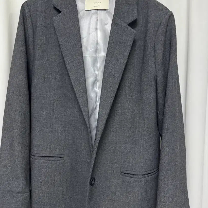 [SOLD OUT] 그레이 블레이저 여성 자켓