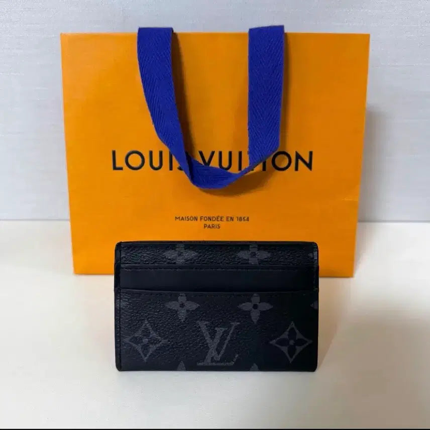 [BUNJANG] Louis Vuitton Monogram Card Wallet Black / 루이비통 모노그램 카드지갑 블랙