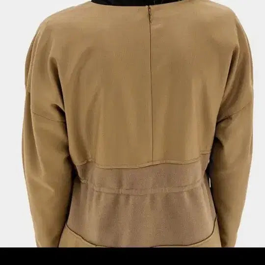 [BUNJANG] System Drawstring Long Dress (Beige) / 시스템 드로우스트링  원피스55(베이지)