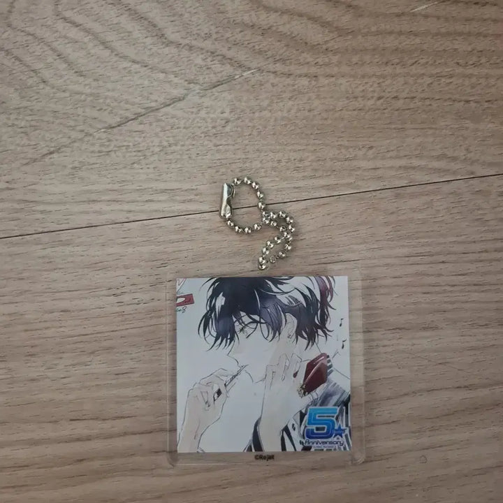 [BUNJANG] Dear Vocalist Yu 5th Anniversary Acrylic Keyring / 디어보컬리스트 5주년 유 아크릴 키링