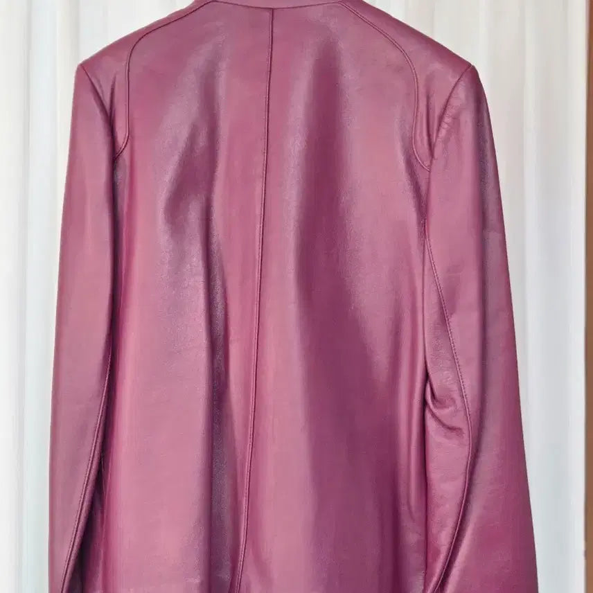 [BUNJANG] AffIrmo Magenta Lambskin Jacket / AffIrmo 마젠타 양가죽 여성 자켓