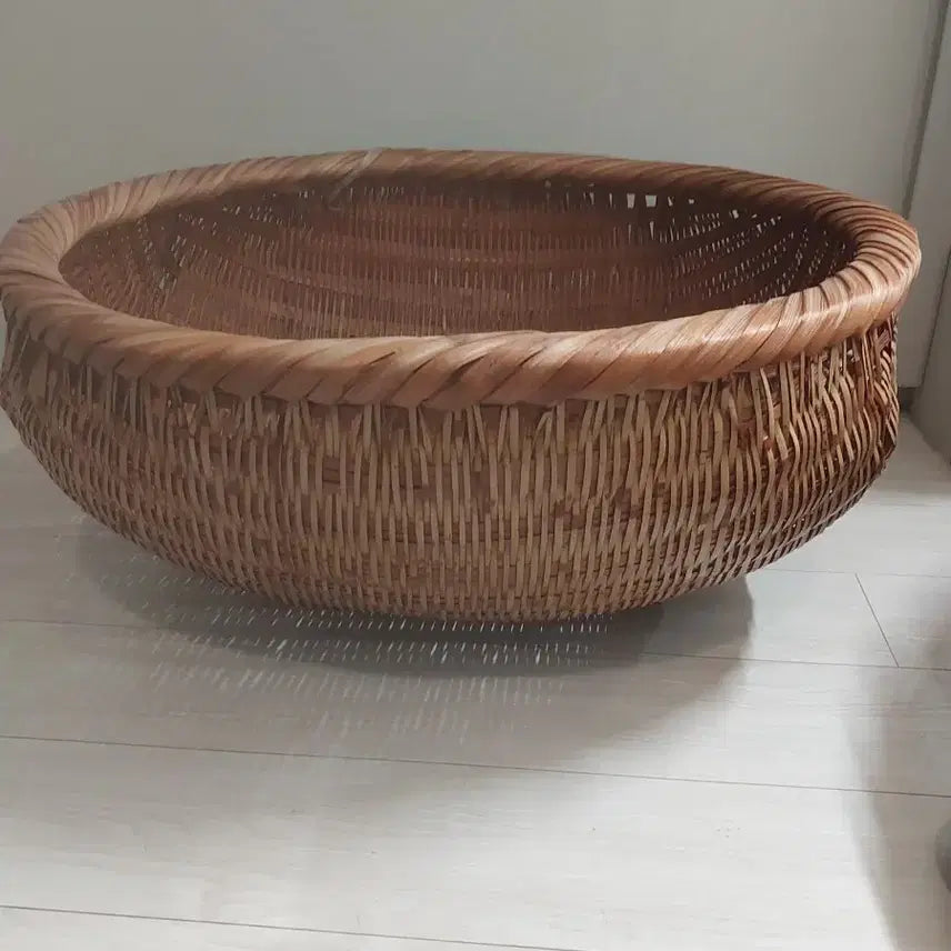 [BUNJANG] Bamboo Basket / 안이 깊숙한 대형대나무소쿠리 단단한소쿠리