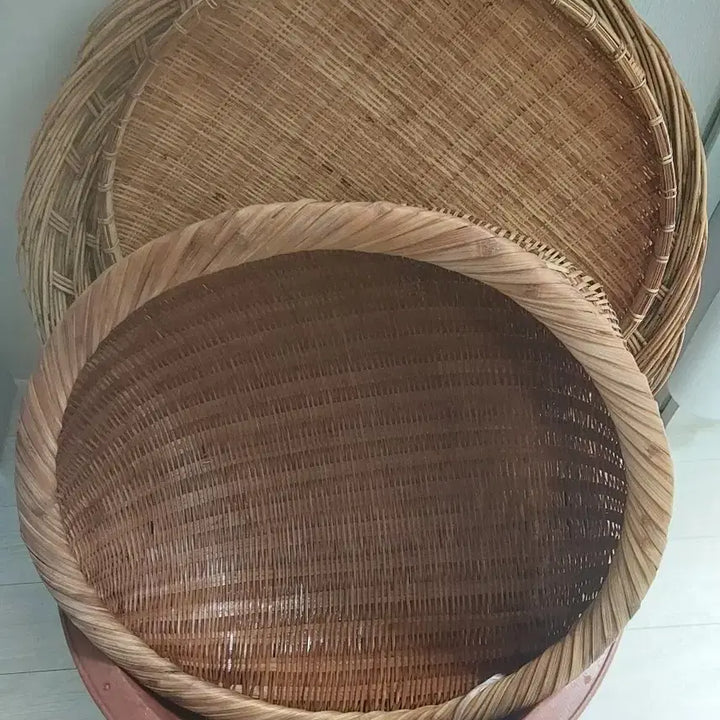 [BUNJANG] Bamboo Basket / 안이 깊숙한 대형대나무소쿠리 단단한소쿠리