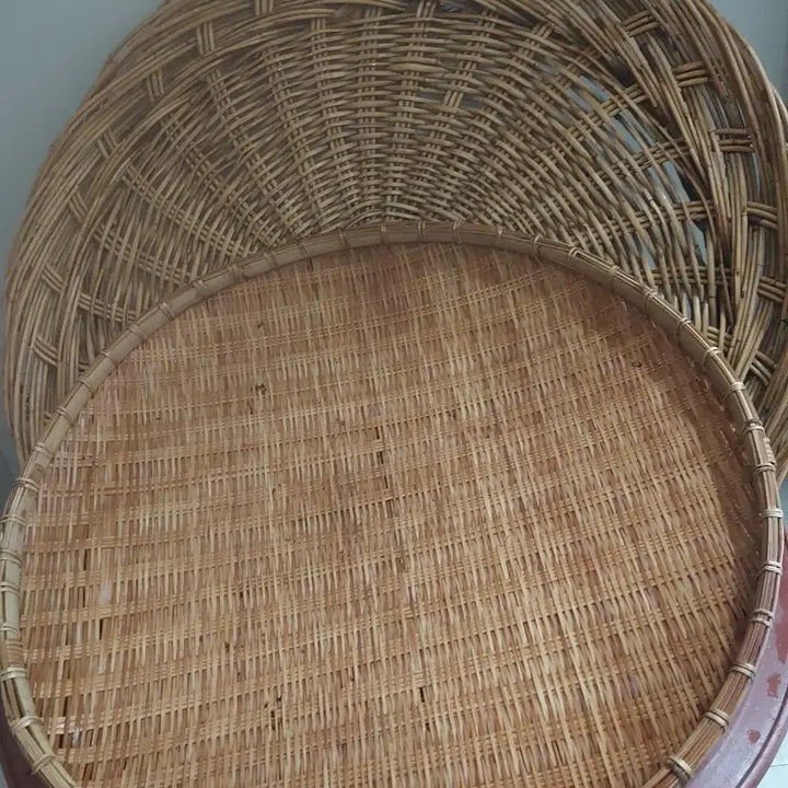 [BUNJANG] Bamboo Basket / 안이 깊숙한 대형대나무소쿠리 단단한소쿠리