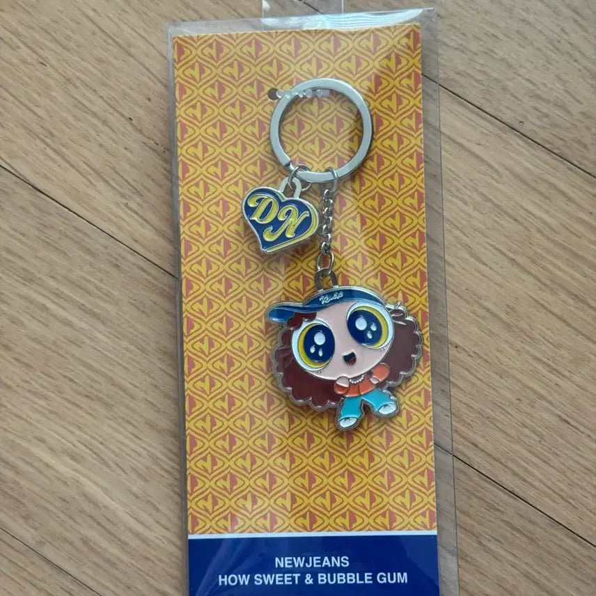 [BUNJANG] NewJeans Powerpuff Girls Danielle Metal Keyring / 뉴진스 파워퍼프걸 메탈 키링 다니엘