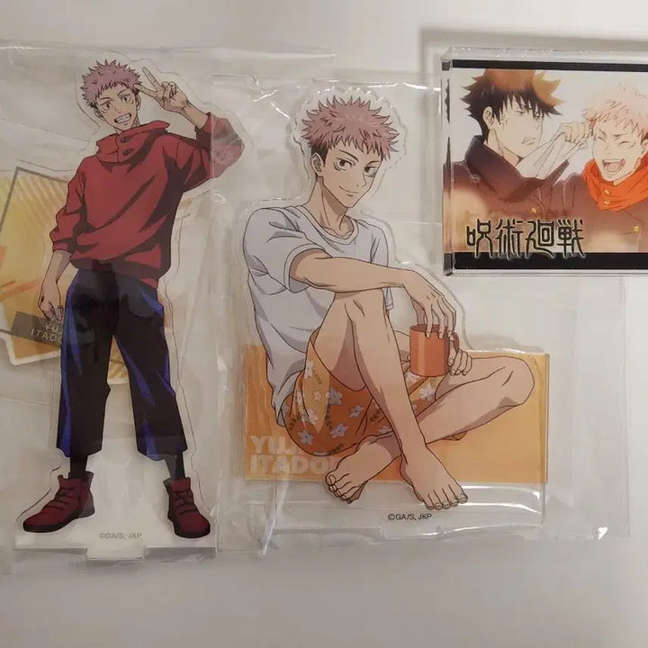 [BUNJANG] Jujutsu Kaisen Yuji Itadori Acrylic Bundle Set / 주술회전 이타도리 유지 아크릴 일괄 판매