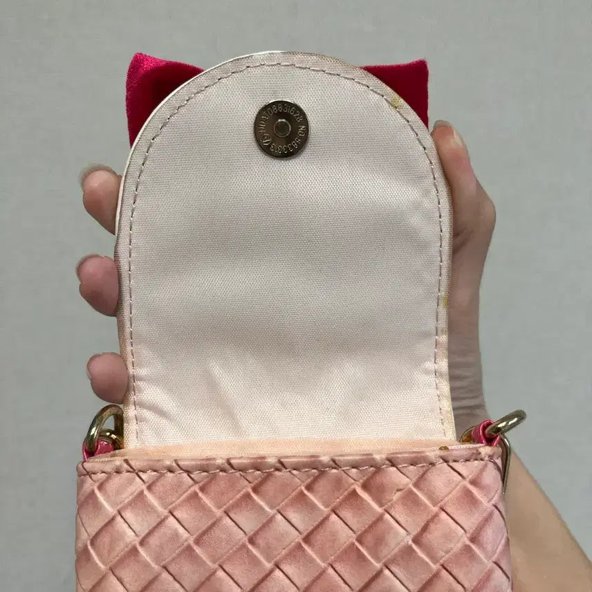 [BUNJANG] Hello Kitty Elegant Ribbon Gadget Case / 빈티지 헬로키티 엘레강트 리본 가젯 케이스