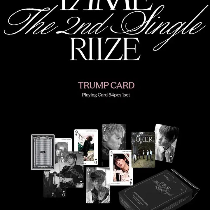 [BUNJANG] RIIZE Exhibition MD: FAME Trump Card / 라이즈 고요와 파동 전시회 MD : FAME 트럼프 카드