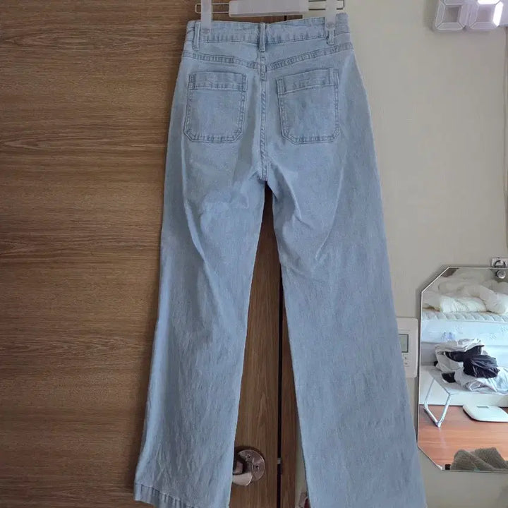 [BUNJANG] J BEAM Light Wash Straight Fit Denim Jeans / 제이빔 연청 일자핏 데님 S
