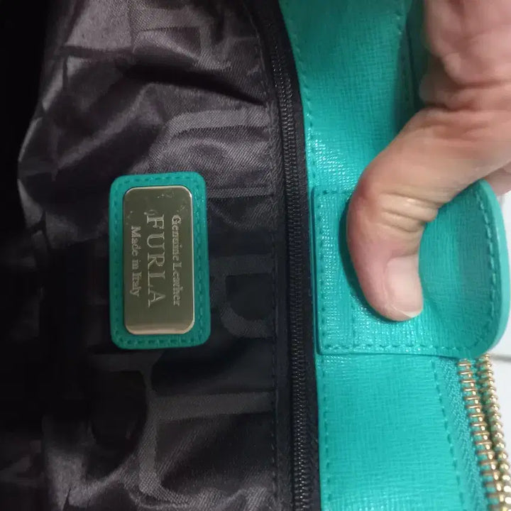 [BUNJANG] Furla Tote and Shoulder Bag Mint / 훌라 토트백 겸 숄더백  민트
