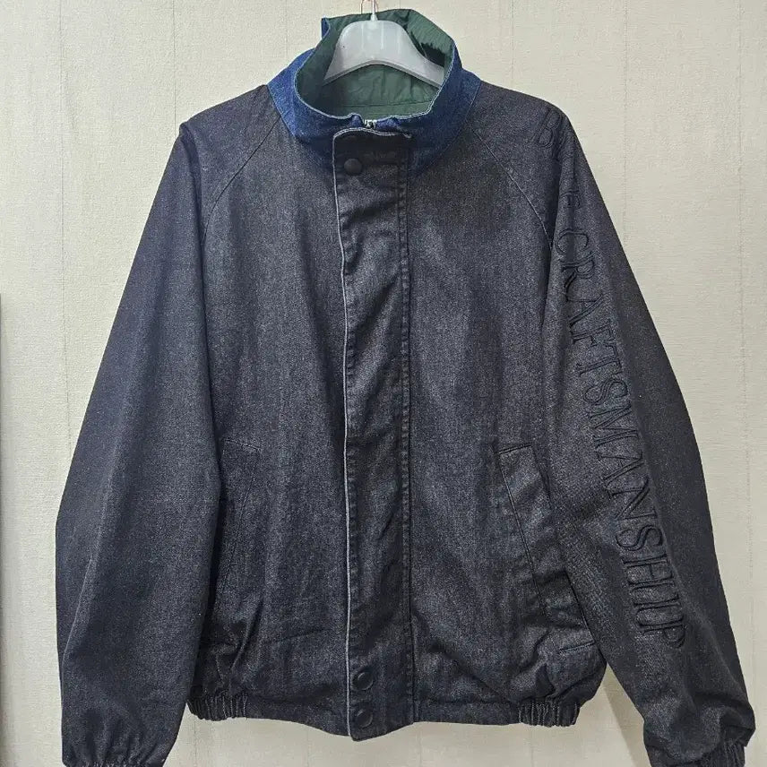 [BUNJANG] BLUECRAFT Reversible Jacket / BLUECRAFT  루즈핏 양면자켓 바스락과 데님  105
