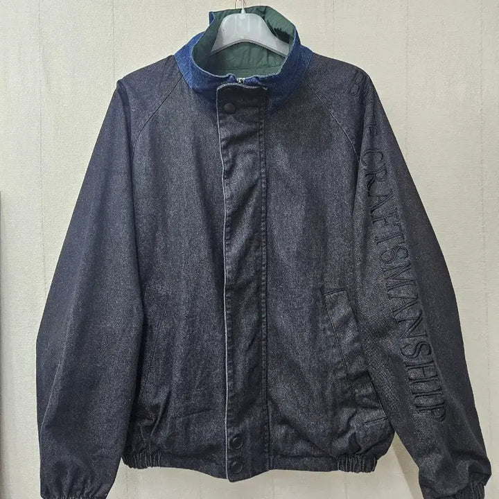 [BUNJANG] BLUECRAFT Reversible Jacket / BLUECRAFT  루즈핏 양면자켓 바스락과 데님  105