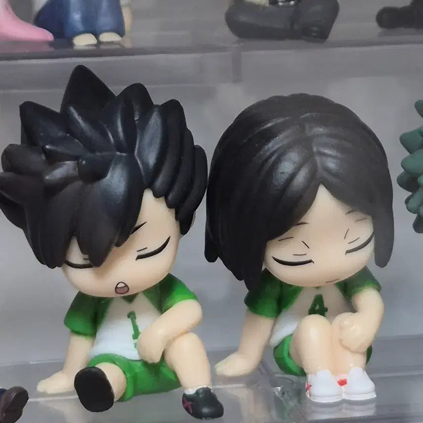 [BUNJANG] Haikyuu Kuroo Kenma Chibi Figure Bundle Set / (일괄) 하이큐 어깨쿵 중학교 치비 쿠로오 켄마