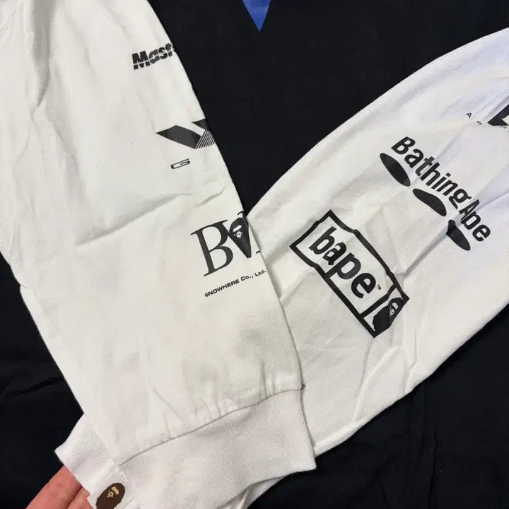 [SOLD OUT] [베이프] 새상품 레이어드 긴팔 XL