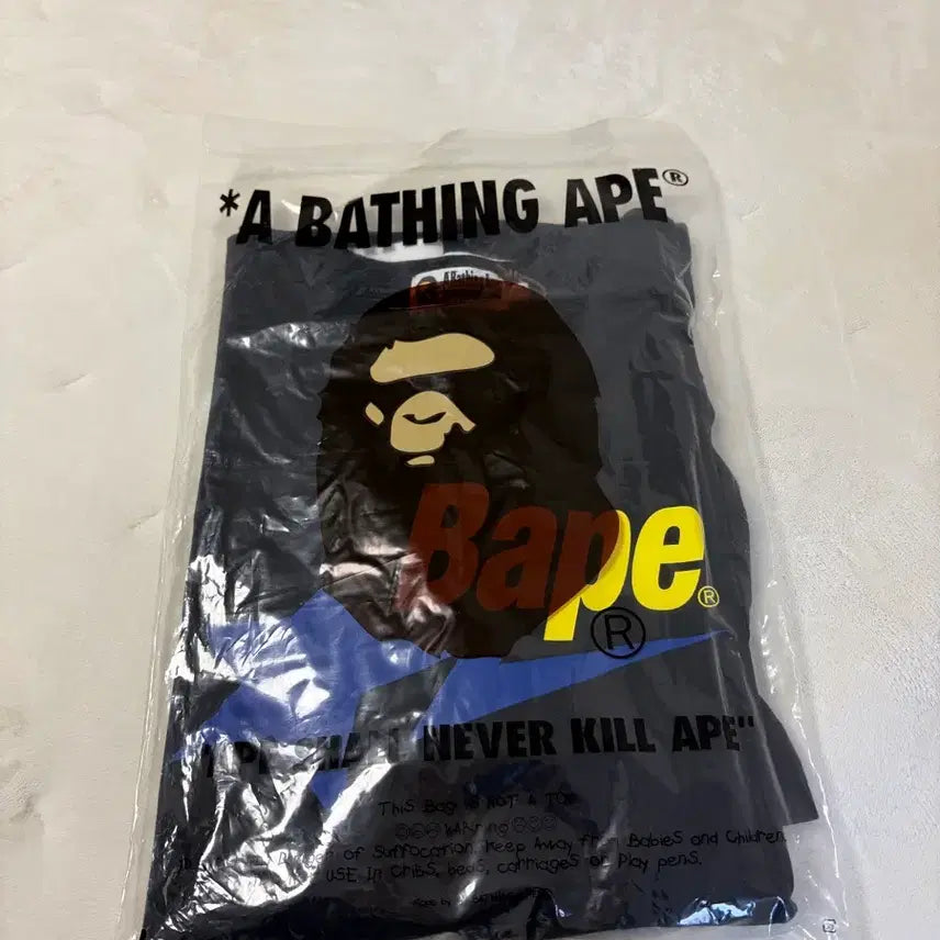 [SOLD OUT] [베이프] 새상품 레이어드 긴팔 XL