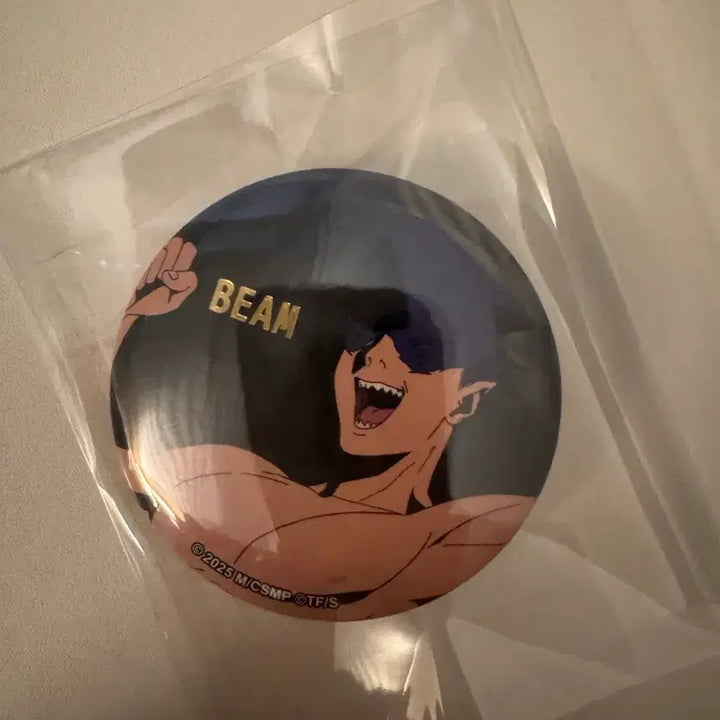 [BUNJANG] Chainsaw Man Satellite Plus Beam Can Badge / 체인소맨 새틀라이트플러스 빔 캔뱃지