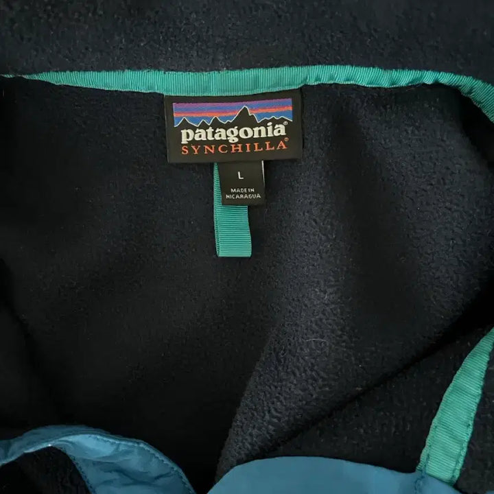 [BUNJANG] Patagonia Synchilla Navy Red Fleece Jacket / 파타고니아 신칠라 네이비레드 L