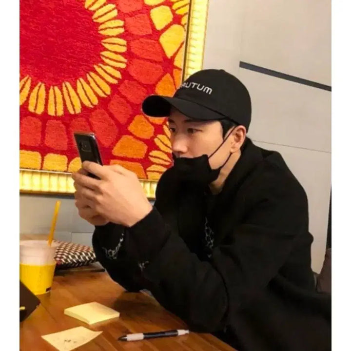 [BUNJANG] VERUTUM Front Logo Unisex Baseball Cap / 