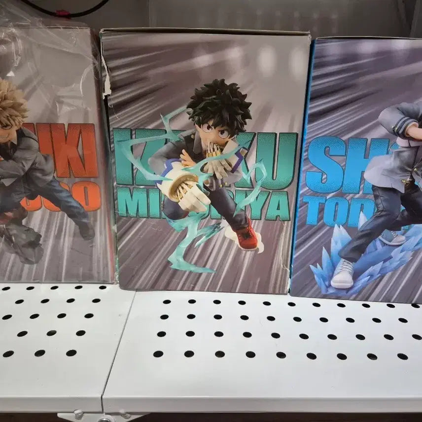 [BUNJANG] My Hero Academia Union Intern Figure Set / 히어로아카데미아 유니온 인턴 3종 미도리야 바쿠고 토도로키 피규어