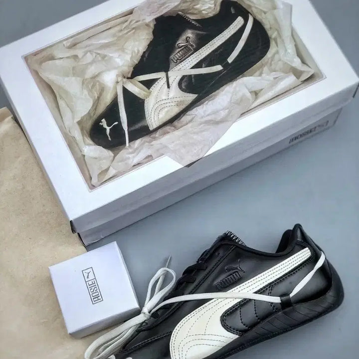 [SOLD OUT] 푸마 x 로제 스피드캣 LEA 웜 화이트 블랙
