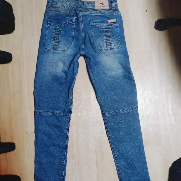 [BUNJANG] Black Viczal Biker Jeans / 바이커진 중청 30 레어 라이딩진 블랙비자칼 제다이