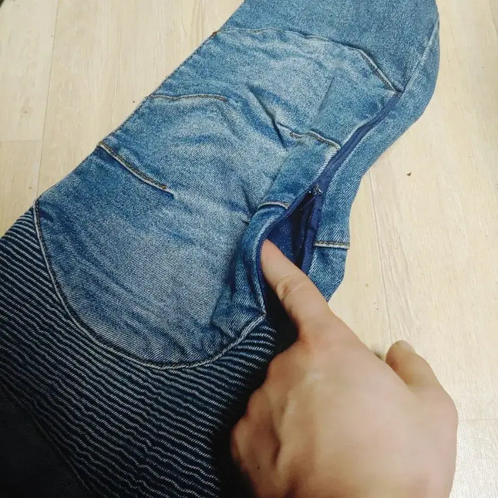 [BUNJANG] Black Viczal Biker Jeans / 바이커진 중청 30 레어 라이딩진 블랙비자칼 제다이
