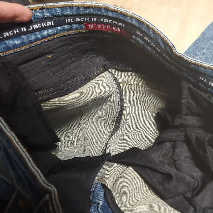 [BUNJANG] Black Viczal Biker Jeans / 바이커진 중청 30 레어 라이딩진 블랙비자칼 제다이