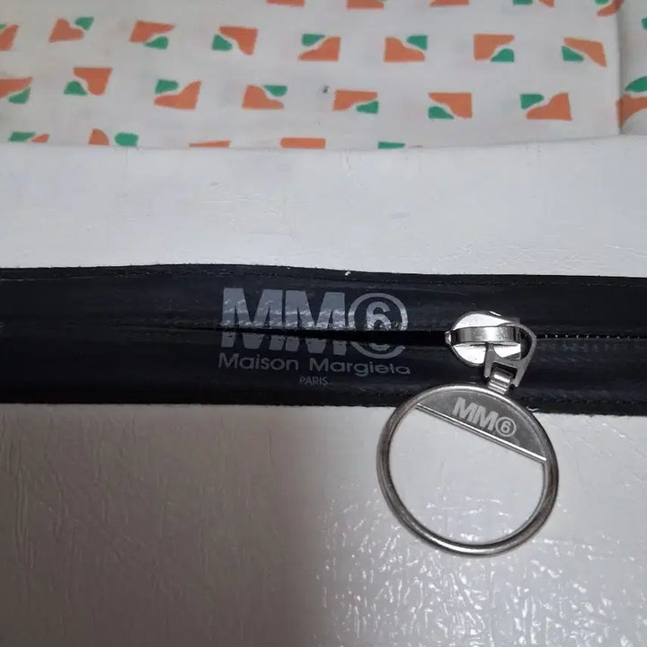[BUNJANG] MM6 Maison Margiela White Leather Clutch Bag / MM6-미사용-메종 마르지엘라 화이트 클러치 백