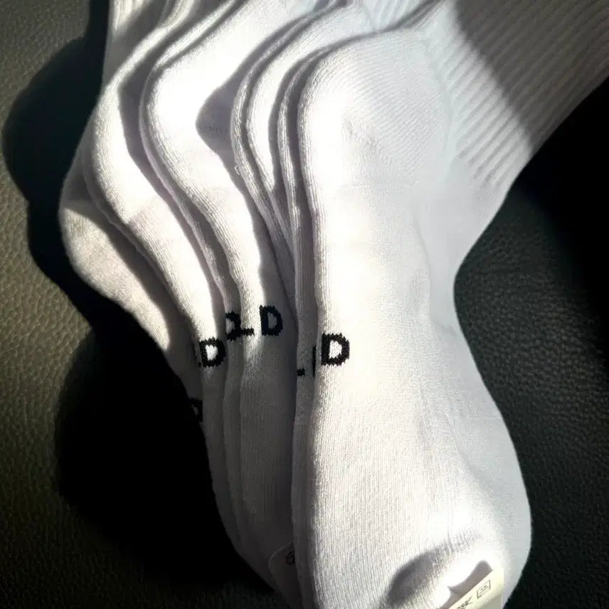 [BUNJANG] Under Armour White Sports Socks (5-Pair Set) / 언더아머 흰색 스포츠 양말 5족세트